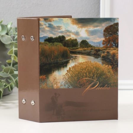 Photo album for 100 photos "Landshaft-5, river" 10x15 cm