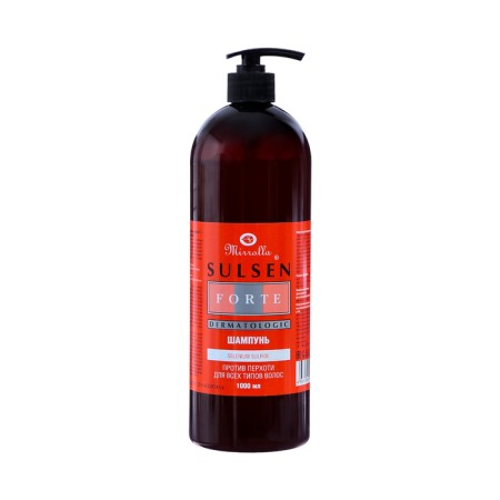 Mirrolla “Sulsen Forte” dandruff shampoo, 1000 ml