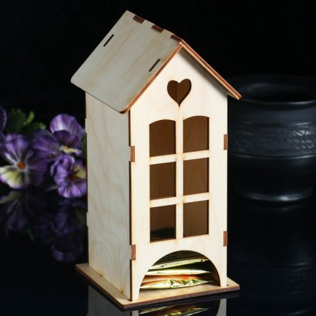 Tea house "Heart over the window"