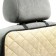 Protective cape in the front seat, 40 × 60 cm, oxford, quilted, beige