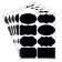 The stickers are waterproof, a set of sheets 5 pcs., Cretaceous marker, size 1 stickers - 90 × 55 mm