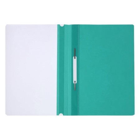 Calligrata, A4, 120 μm, turquoise, transparent top folder-1