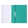 Calligrata, A4, 120 μm, turquoise, transparent top folder