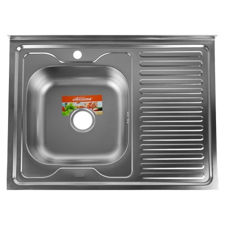 Kitchen car wash accoon AC6080, overhead, left, thickness 0.6 mm, 800x600x165 mm, decor