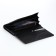 Women's wallet on magnets, black color