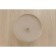 Puff Round Small "Rondel" with buttons, 900 × 900 × 500 mm, premium velor, color lunar ray