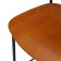 Semi -barbar stool TorFrid, 450 × 520 × 890 mm, nut color