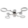 Luer with PDU 2300/9wt LED 190W 3000-6000k white 85x85x9 cm Bayerlux