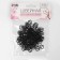 Strap regulator, plastic, 10 mm, 100 pcs, black color