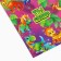 Paper stickers "dinosaurs", with coloring on the back, 11 x 15.5 cm