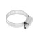 Chervyeric tag clamp, through carriage, diameter 23 - 35, 10 mm width, galvanized