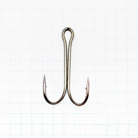 The hook KOI Short Double Hook, size 20 int, BN color, double, 10 pcs.