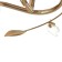 Luer "Lessons" 2x40W E27 Gold 44x33x28 cm