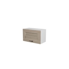 Cabinet hinged lyre 600x300x360 with lifting door white/quado shimo bright