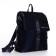 Women's backpack made of artificial leather with lightning, blue color
