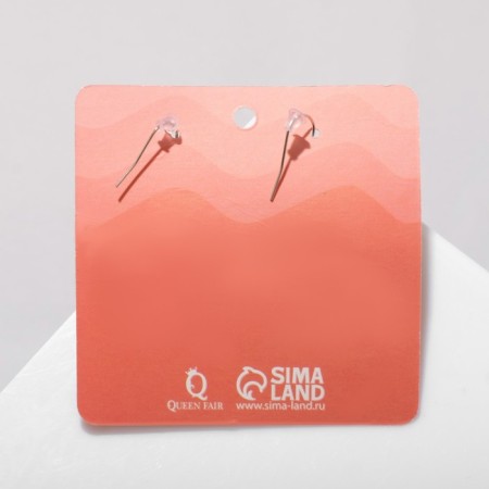 Earrings plastic "Sushi" roll, color-2