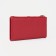 Women's wallet on the button, red color