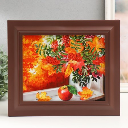 Closed "Autumn" keypower 26.5x31.5 cm nut