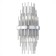 Sconces st. SL1628.101.02. TERAMO. 2x40 watts, E14, 20x43 cm, chromium color