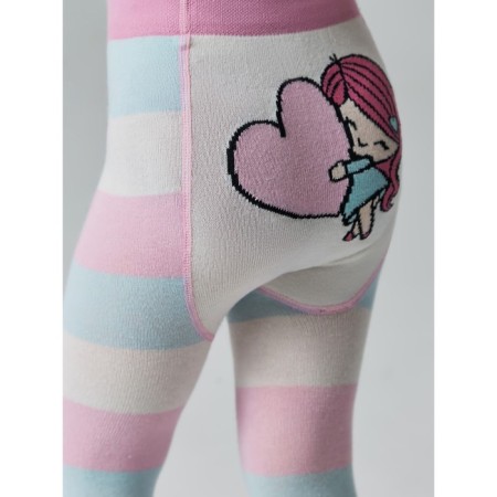 Pantyhose children's cotton CONTE KIDS TIP-Top, height 80-86 cm, dairy color