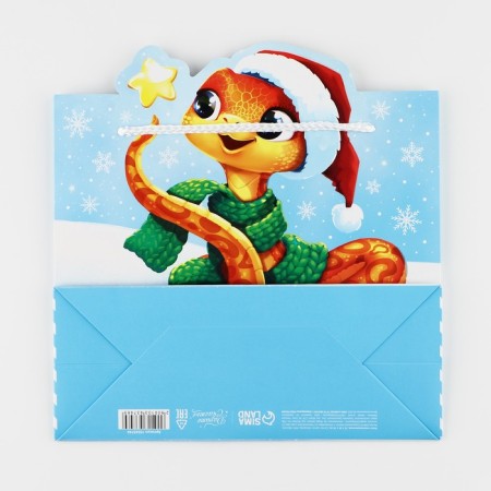Gift package "Snake", 25 x 26 x 10 cm, New Year-8