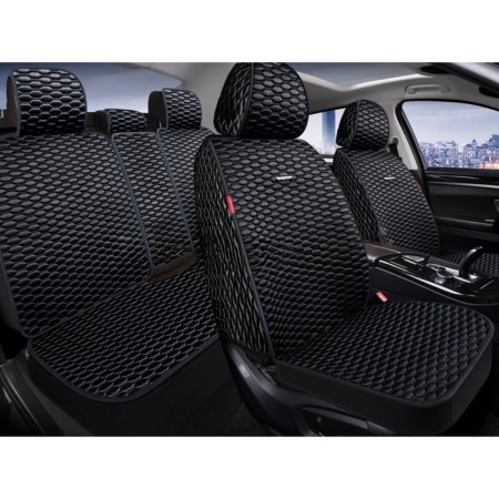 Carfashion universal capes "Atlas plus" Black/black/blue color