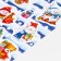 Decorative stickers "Snowman-4" 10x16 cm