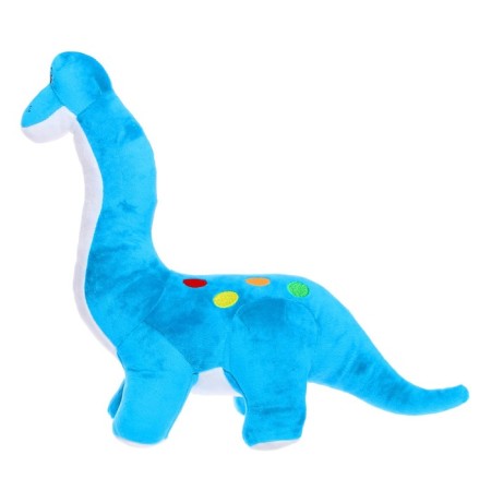 Soft toy "Dinosaur Deimos", Blue color, 33 cm-2
