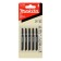 A set of makita basic d-34908 jigsaws, metal, 75x1x21 tpi, 5 pcs.
