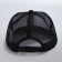 Men's cap with a straight visor Overhat, white color, mesh, rr 56