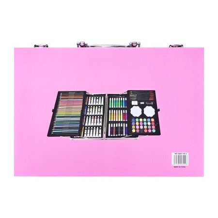 Set for drawing a girl pink-3