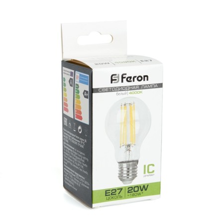 LED LED Feron, E27, 20 W, 175-265 V, white light-3