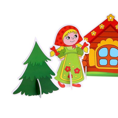 3D designer "Folk tales, three bears"-1