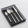 A set of cutlery made of stainless steel Magistro "Gentry", 4 objects, silver color