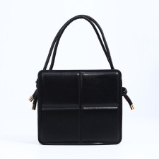 Bag Cross-Bodi with a zipper, black color