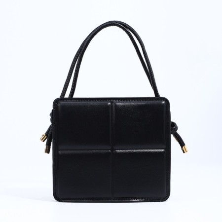 Bag Cross-Bodi with a zipper, black color