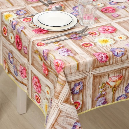 A fabric -based tablecloth with a carman box, 135 × 110 cm-1