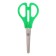 Scissors 13cm plastic handles mix rounded ends blade with a ruler