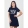 Women's tunic "happiness", size 44, dark blue color