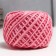 Yarn 100% juts "Softino Jute Colored" 50m ± 2m pink 50 g