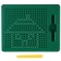 The training tablet “Magnetic drawing: mi-mi-Mimka”, 380 holes, green color