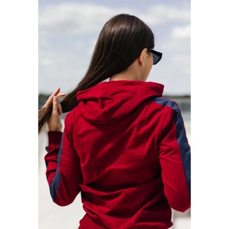 Female ishomine is a suit, size 46, burgundy color-8