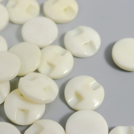 Buttons plastic on the midnight "Cream Cream" 1.3x1.3 cm set 50 pcs 2x5x5.5 cm-1