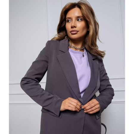 Female jacket, gray color, size m (44)-3