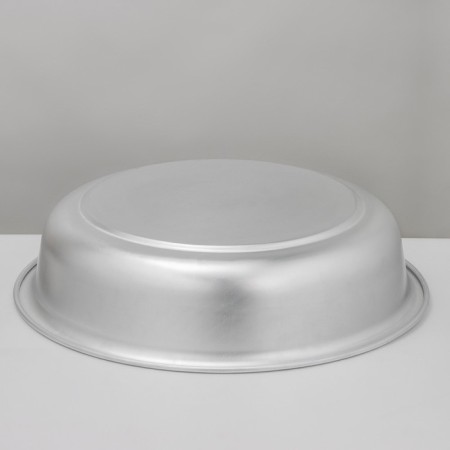 Aluminum pelvis, 16 l, d = 45 cm, h = 13 cm-2