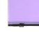 The convert folder on the A5, 150 μm, calligrata pastel, transparent, black zipper, purple, purple