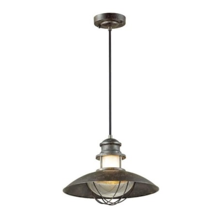 Street lamp IP23 Dante, 1x60W, E27, IP23, brown color-1