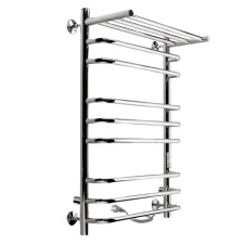 Electric towel Indigo Brace Lux, 700x400 mm, timer, hidden installation, chrome