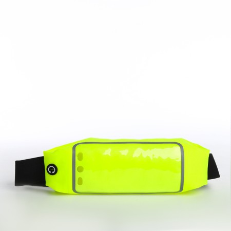 Board belt on a zipper, reflective elements, yellow color-1