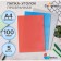 A set of A4, 100 μm folders, calligrata profitable, transparent, 5 pieces, mix